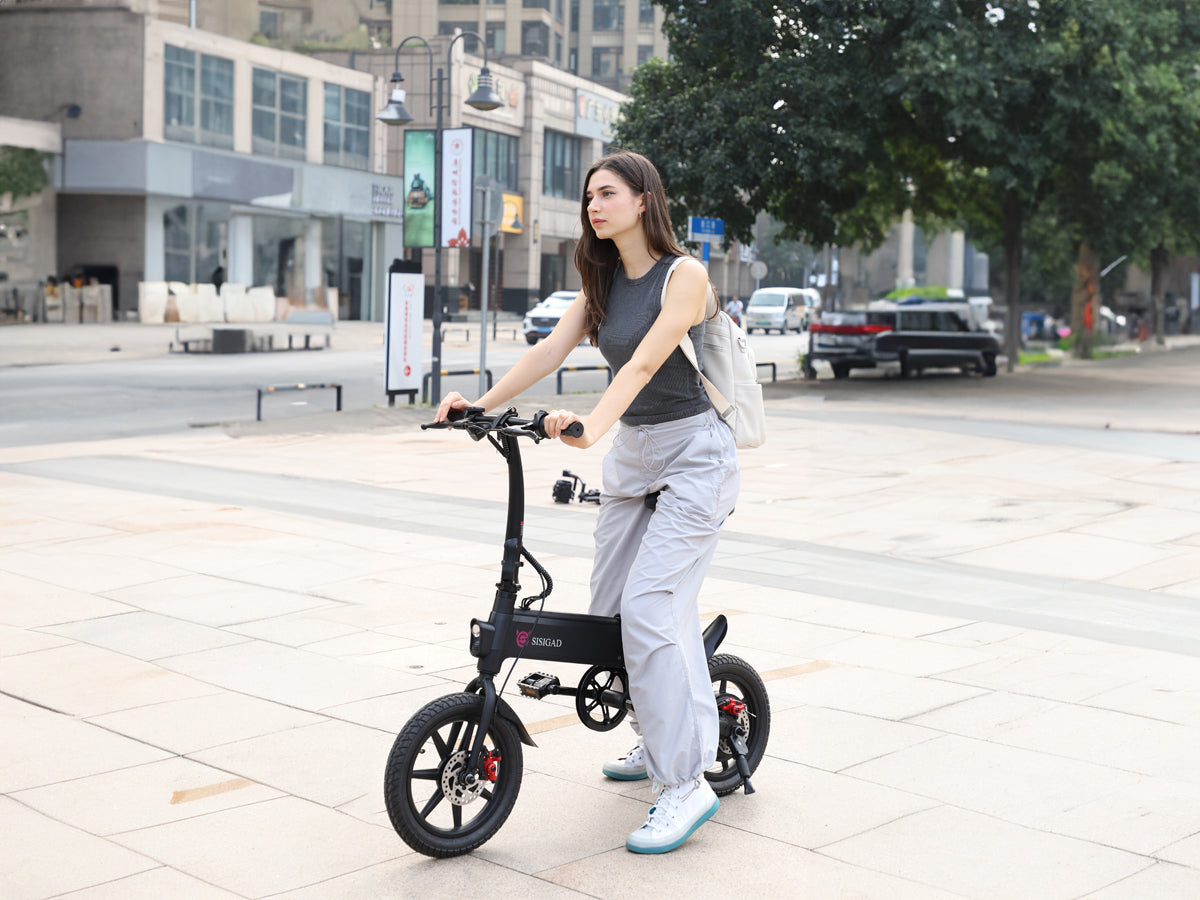 Der Perfekte Begleiter für Ihre Alltagsbesorgungen: Das SISIGAD HYC-14 E-Bike