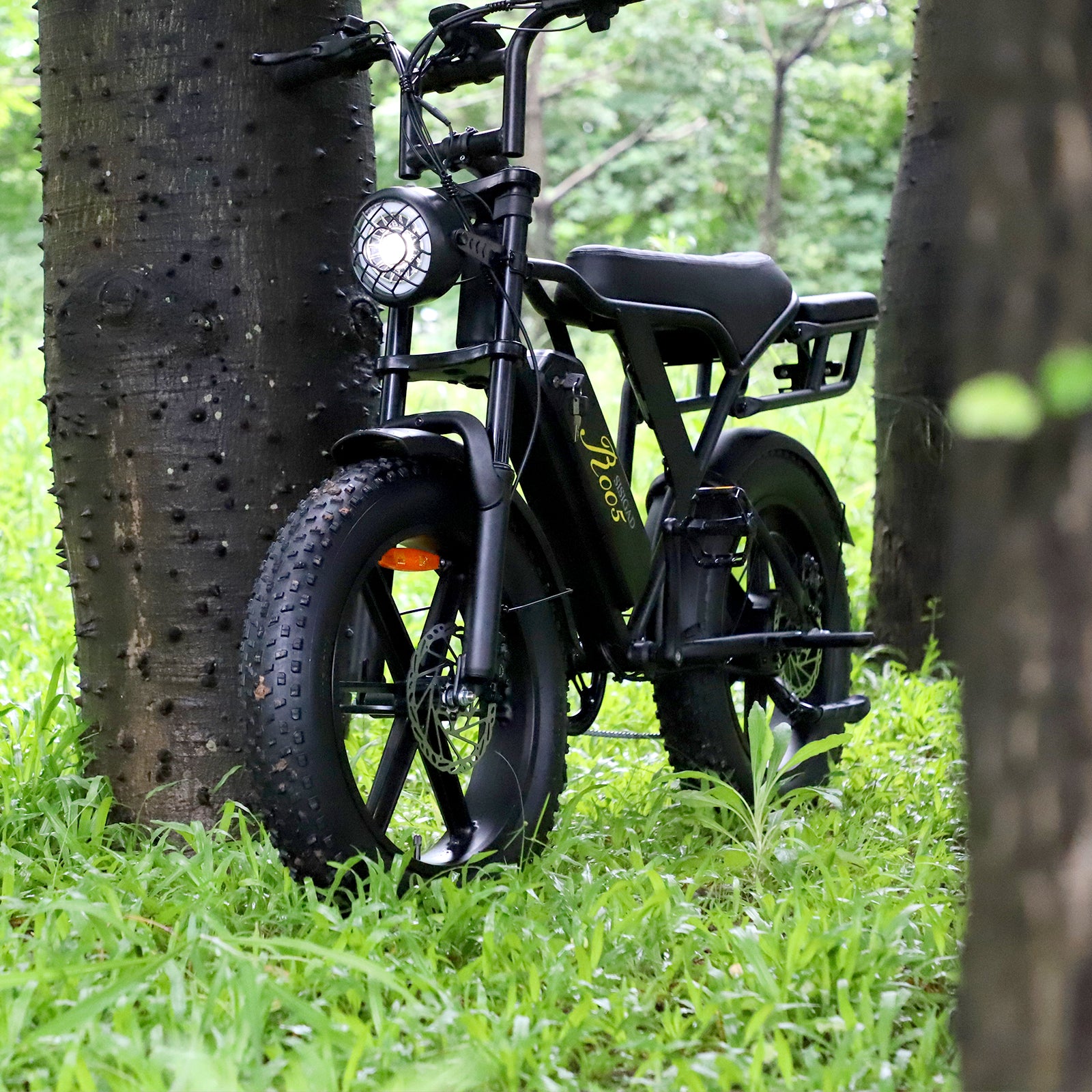 Fettes Fahrrad SISIGAD V8 20" Vollgefederter Fat Tire E-Bike